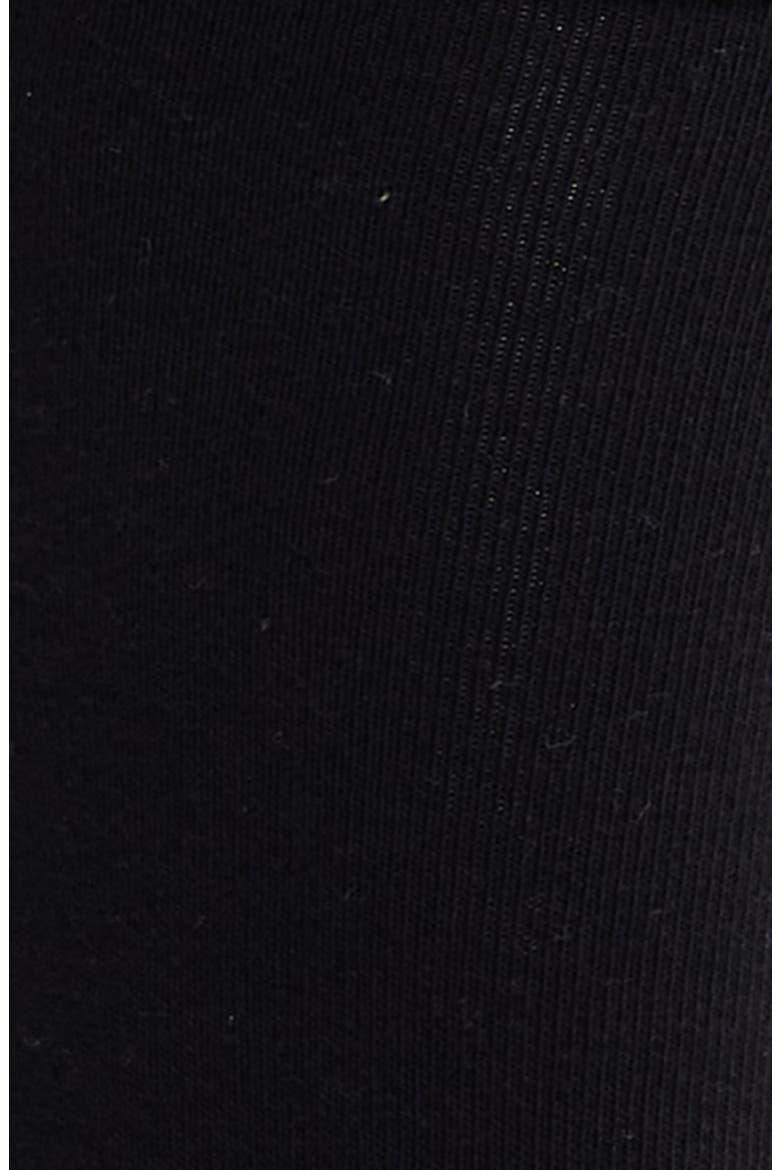 Kirra Ribbon Crew Socks, Alternate, color, BLACK