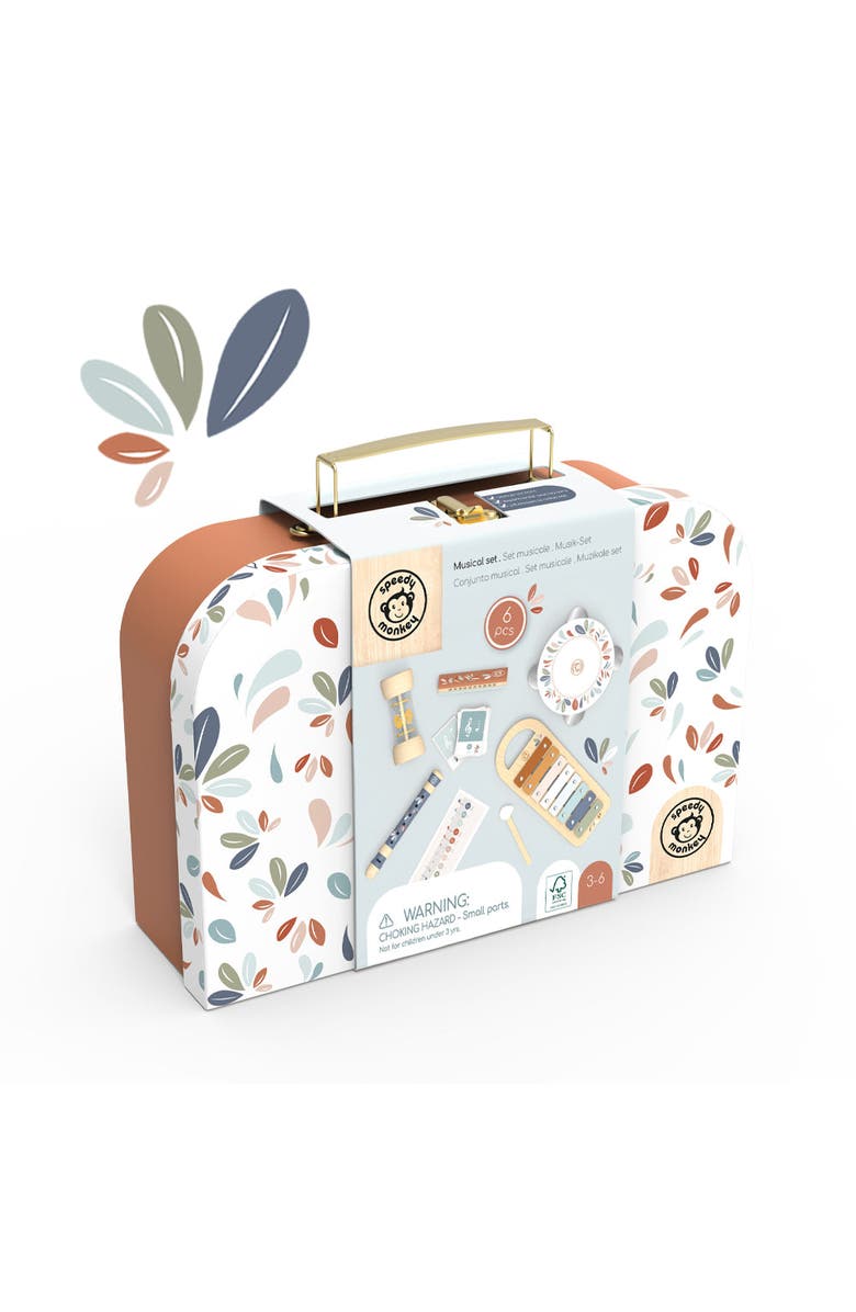 Speedy Monkey Musical set 5 instruments, Alternate, color, Multi