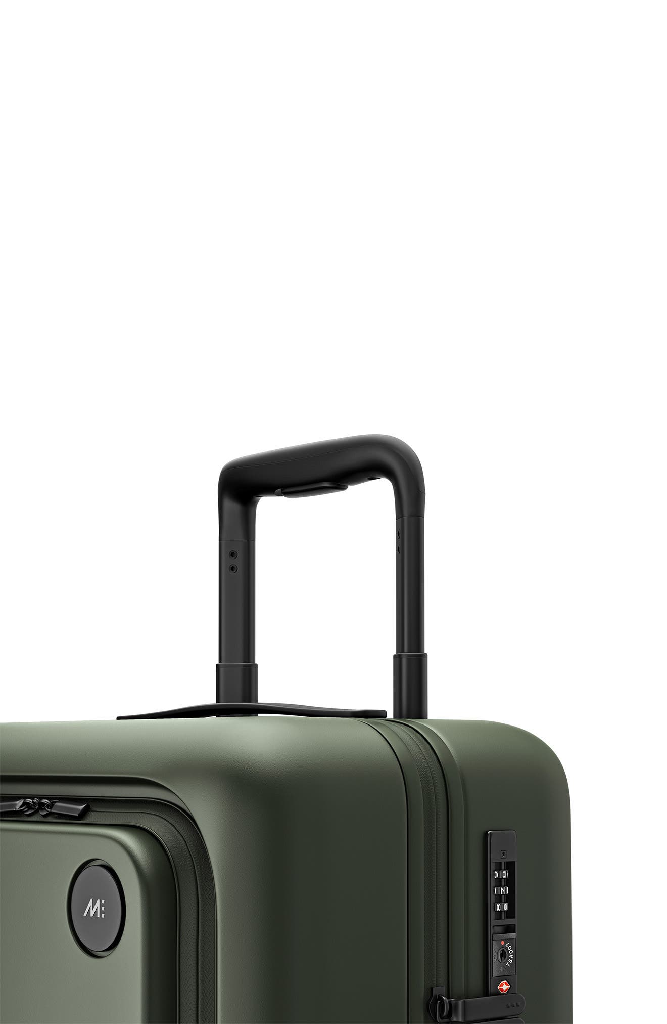 Monos 23-Inch Pro Plus Spinner Luggage, Alternate, color, Olive Green
