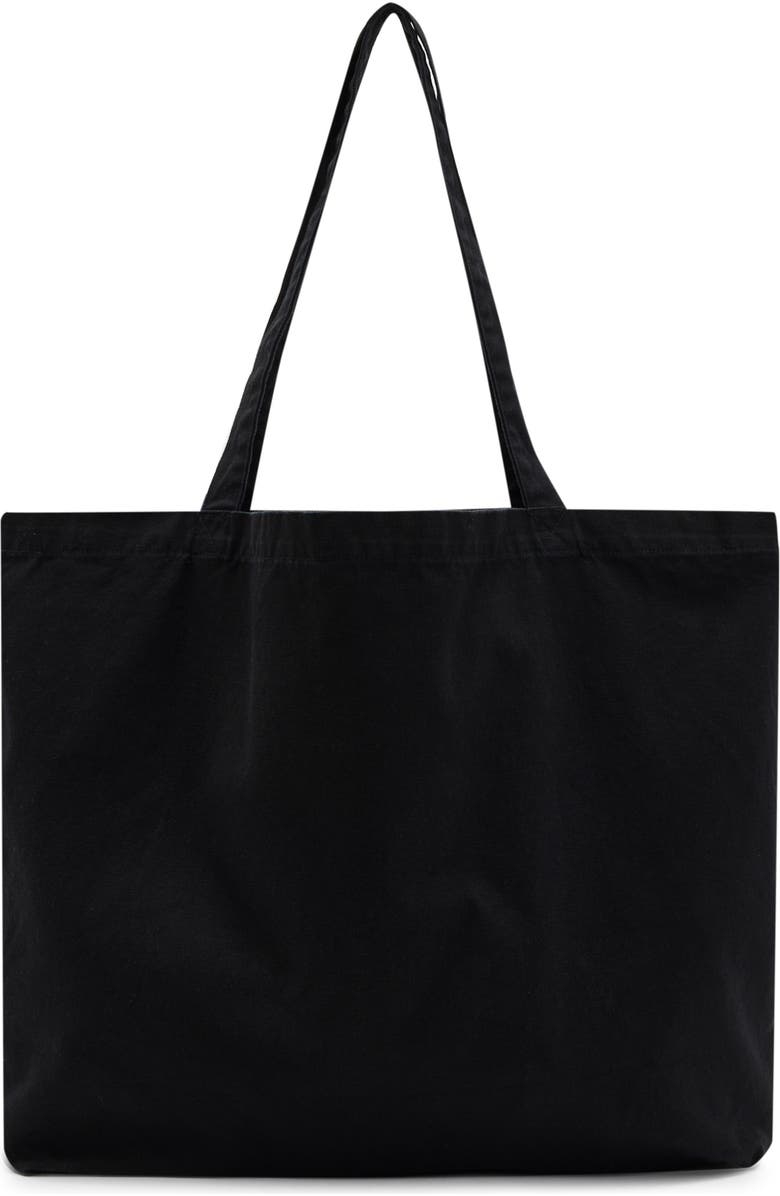 AllSaints Black Girls Smile Tote, Alternate, color,