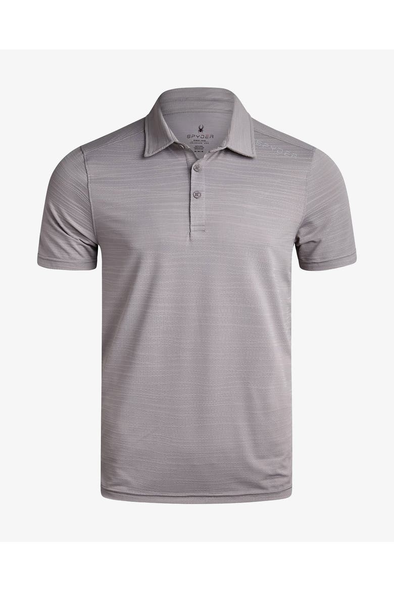 Men Short Sleeve Jacquard, Main, color, Pewter