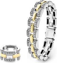 LAGOS Link Ring & Bracelet Set