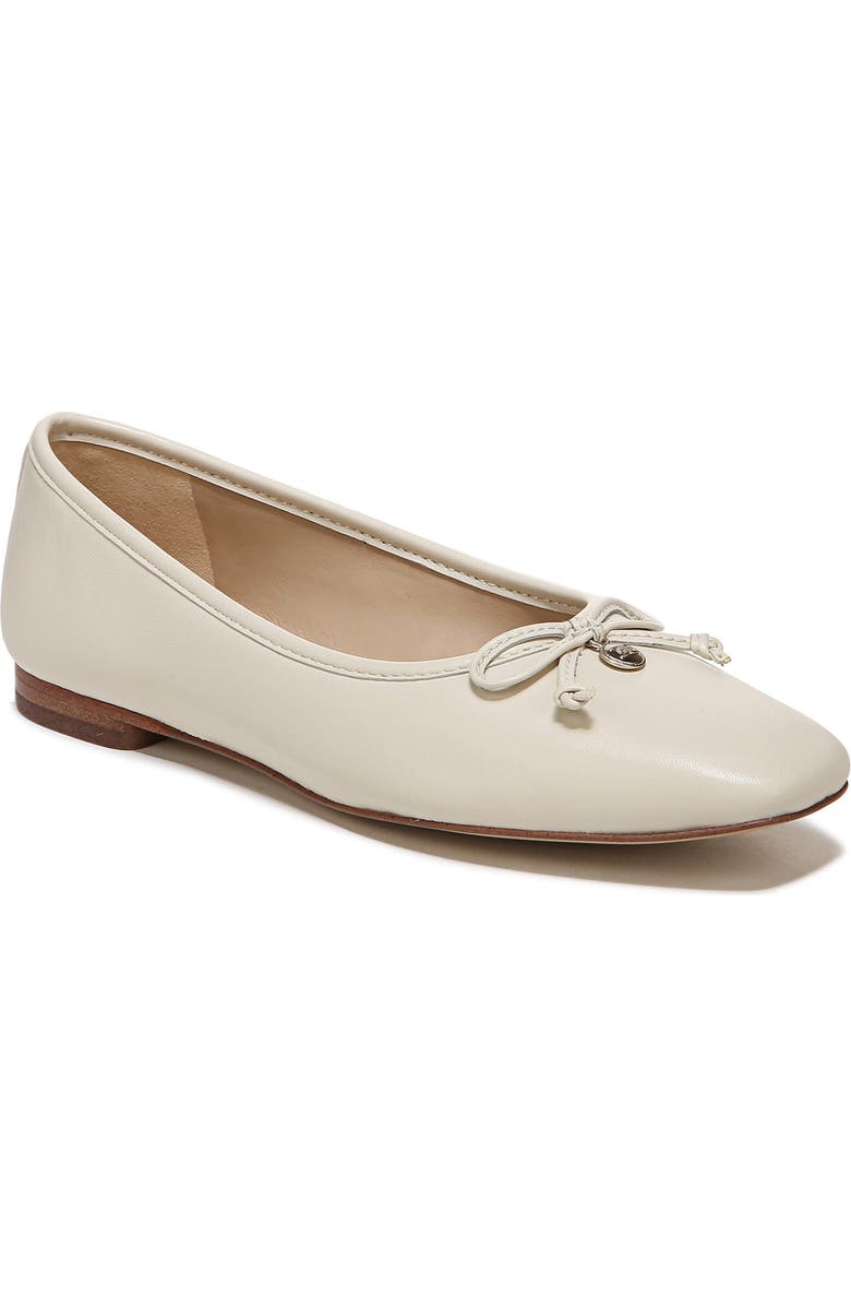Sam Edelman Meadow Ballet Flat, Main, color, Modern Ivory