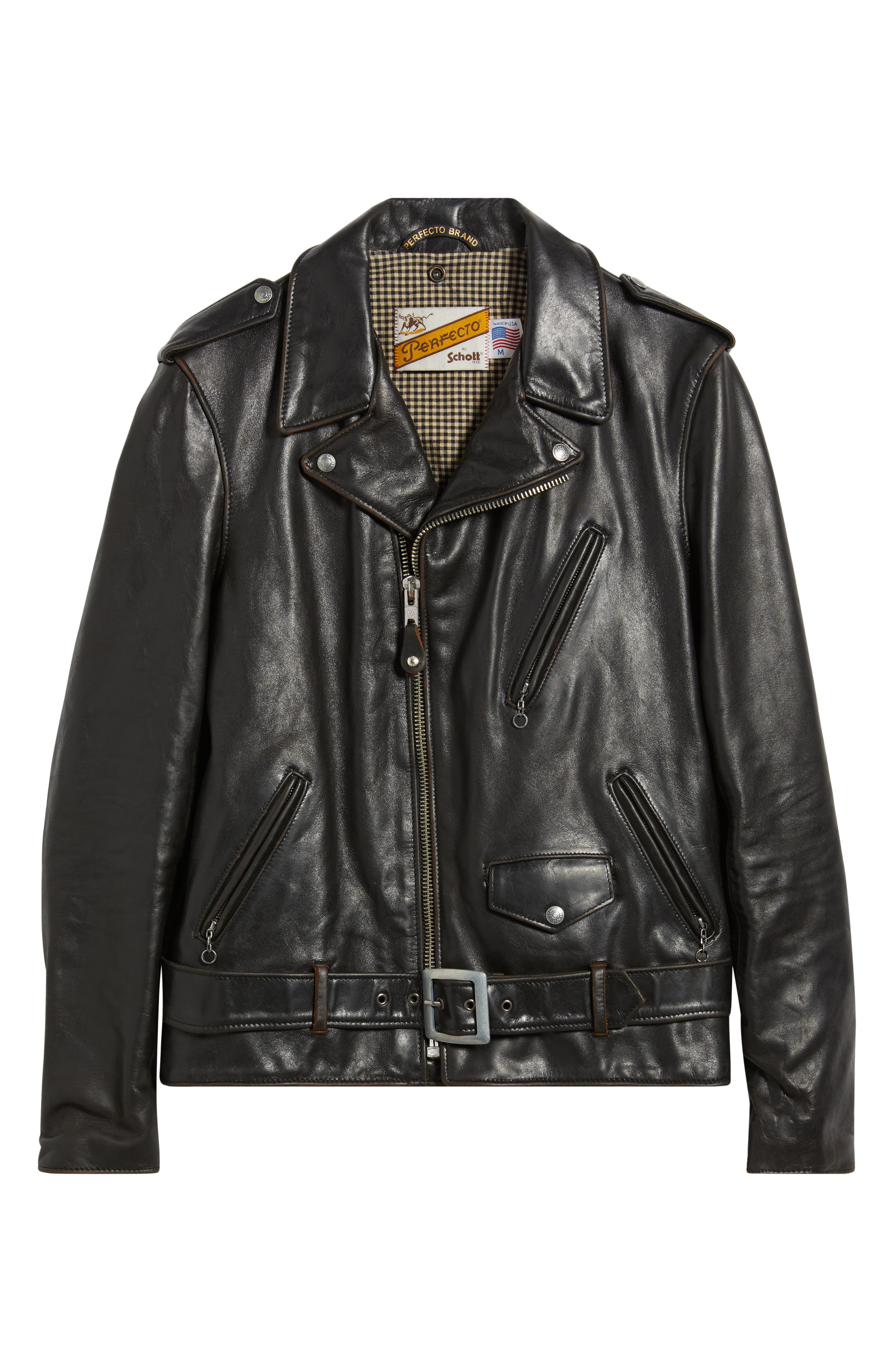Perfecto Leather Jacket (Men) | Nordstrom