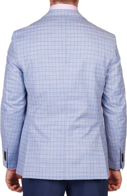 Tailorbyrd Check Sport Coat In Blue