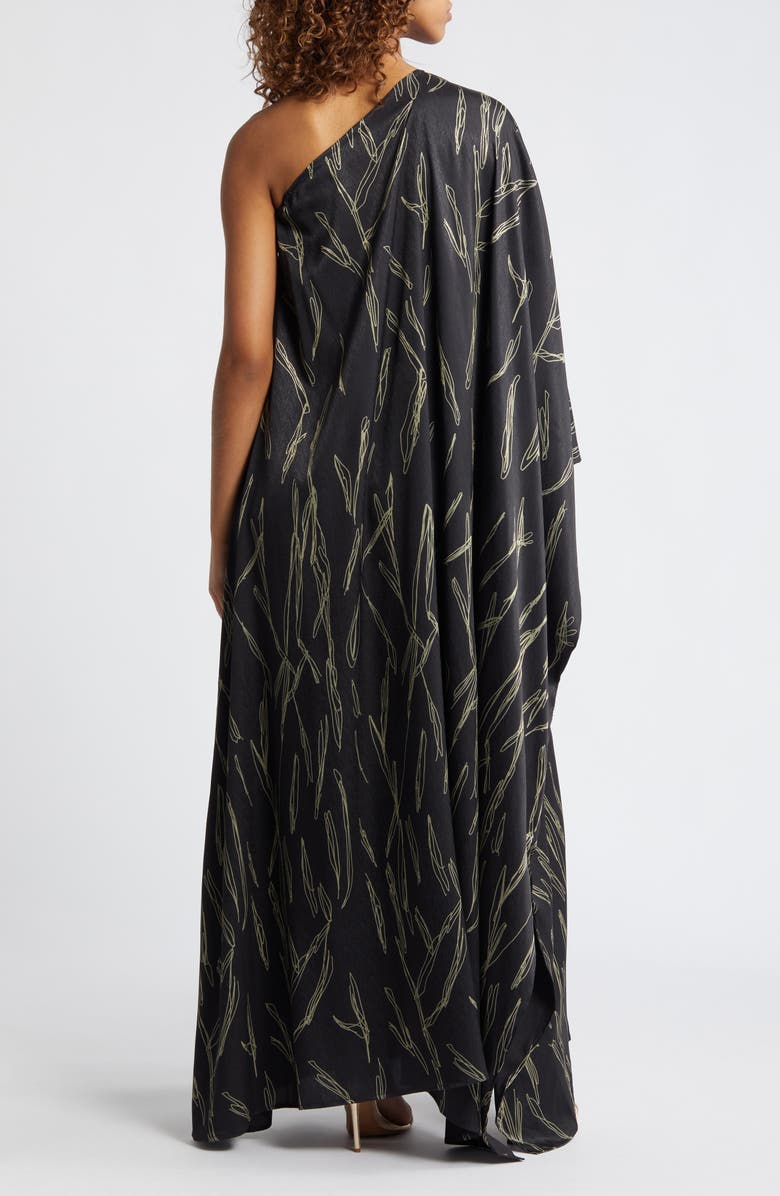 DIARRABLU Satu One-Shoulder Dress, Alternate, color,