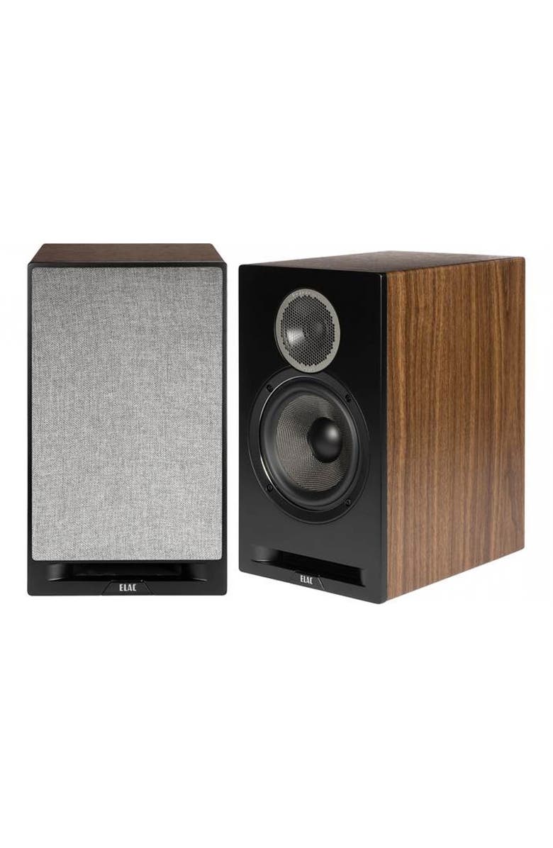 ELAC DBR62 6.5 Inch Bookshelf Speakers - Pair, Main, color, Black