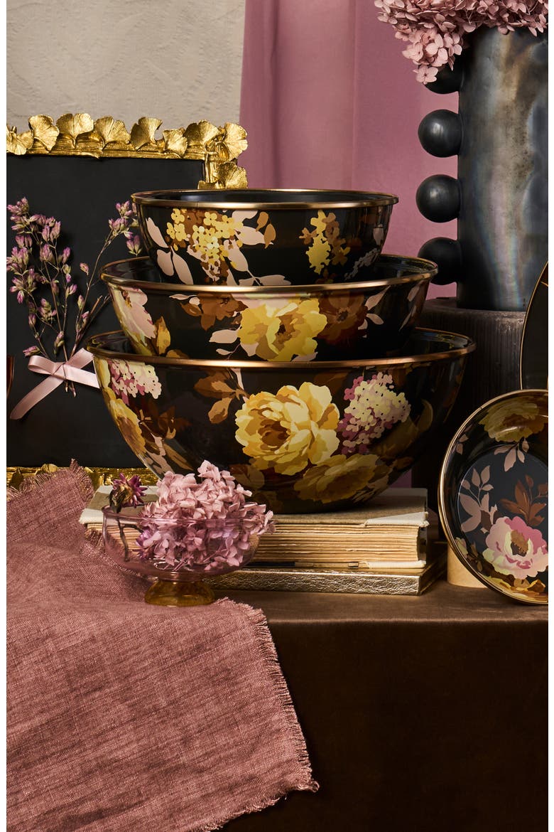Wild Rose Large Everyday Bowl, Alternate, color, BROWN