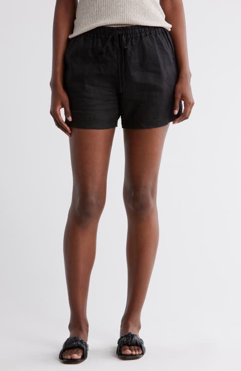 Two Palms Linen Drawstring Shorts