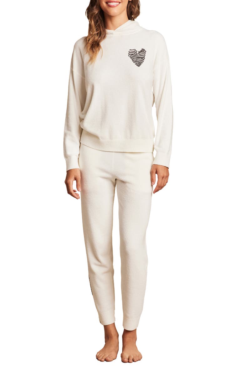 Barefoot Dreams<sup>®</sup> Embroidered Heart CozyChic Ultra Lite<sup>®</sup> Lounge Pants, Main, color,