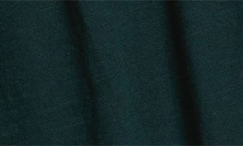 Lucky Brand Lace Yoke Peasant Top In Green