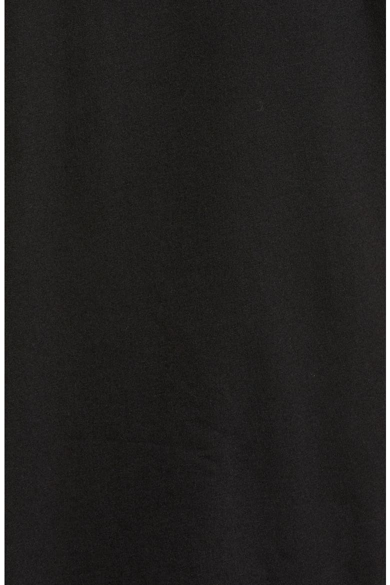 Men's 3-Pack Cotton V-Neck T-Shirts, Alternate, color, SOLID BLACK