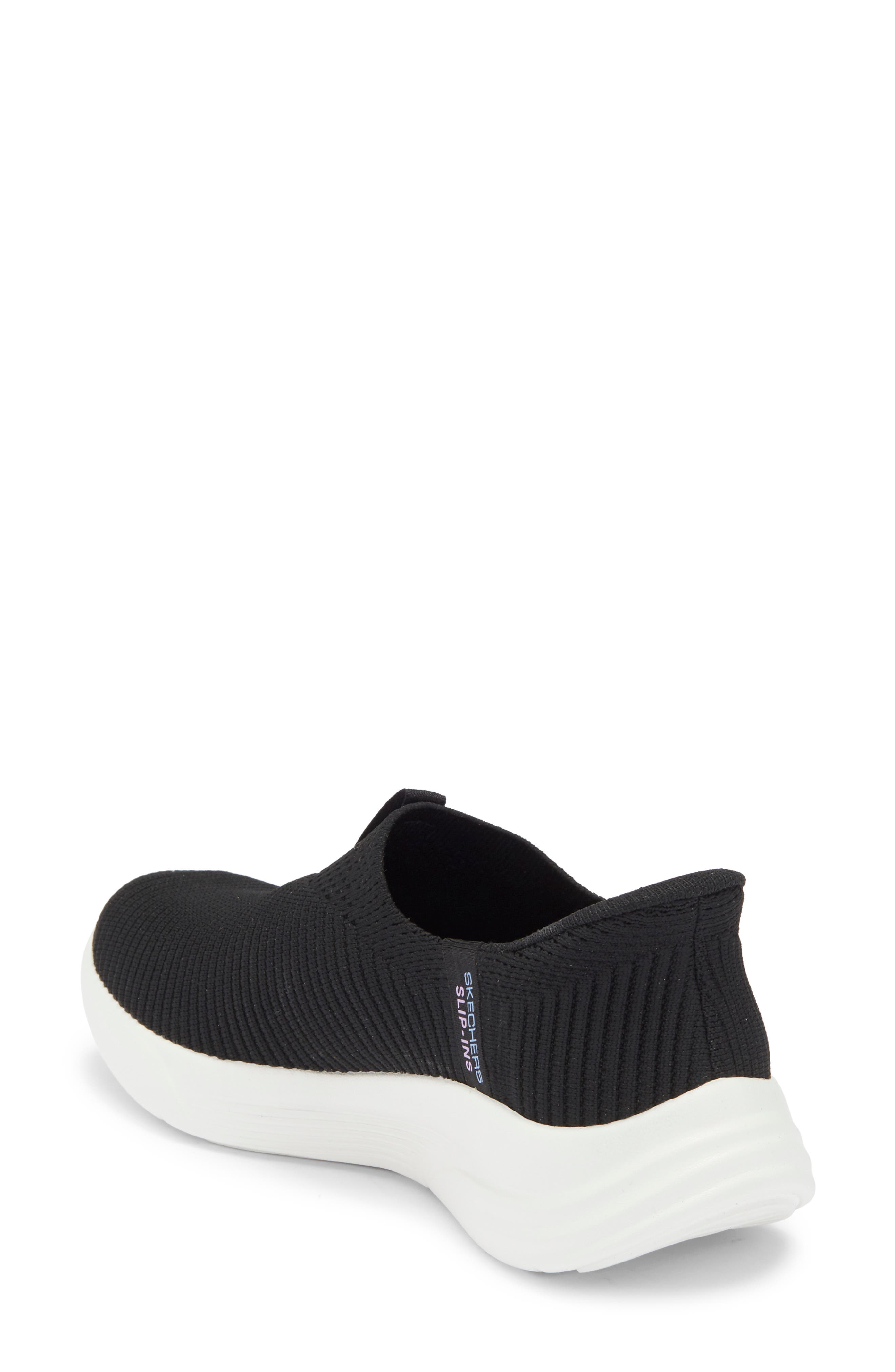 SKECHERS Slip-Ins<sup>®</sup> Relaxed Fit<sup>®</sup> Slip-On Sneaker, Alternate, color, Black