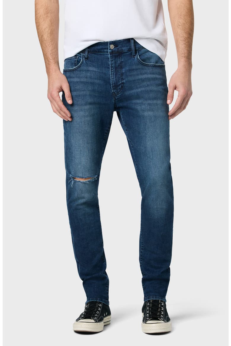 Zane Ripped Skinny Jeans, Alternate, color, PICADILLY