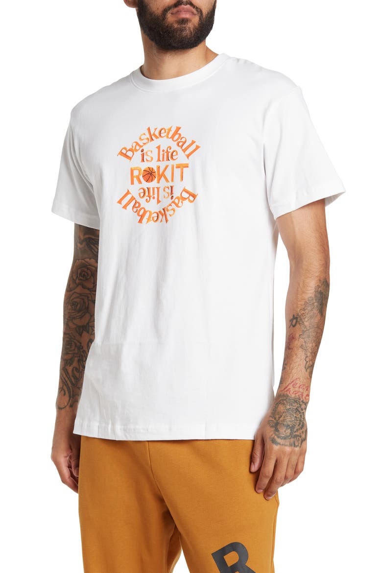 Purpose Graphic Tee, Main, color, WHITE