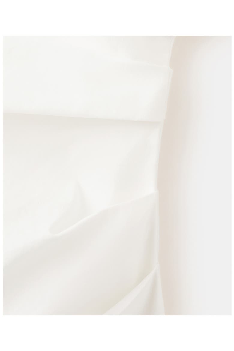 Asymmetric Long Sleeve Woven Shirt, Alternate, color, OFF WHITE