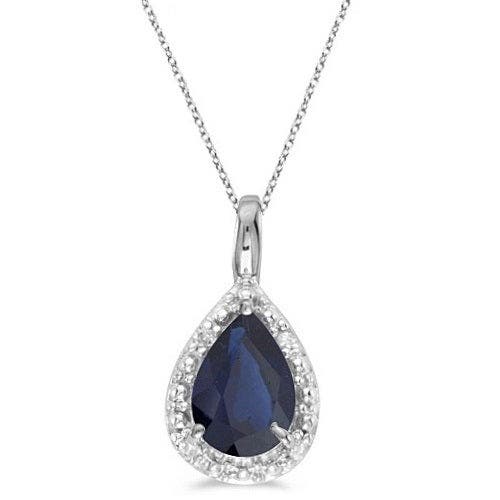 0.85ct, Sapphire, White Gold