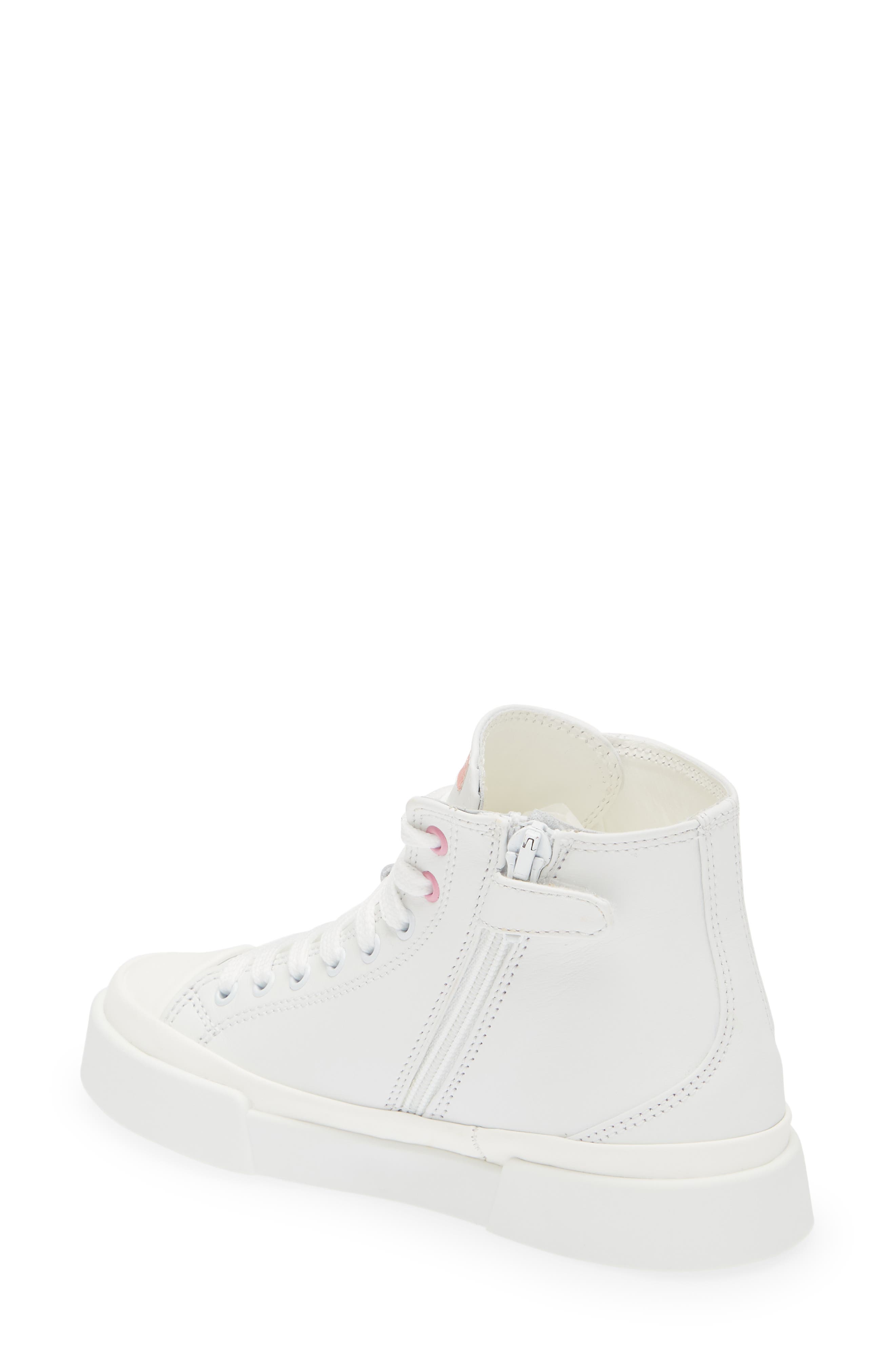 Dolce&Gabbana DG Logo High Top Sneaker, Alternate, color, 