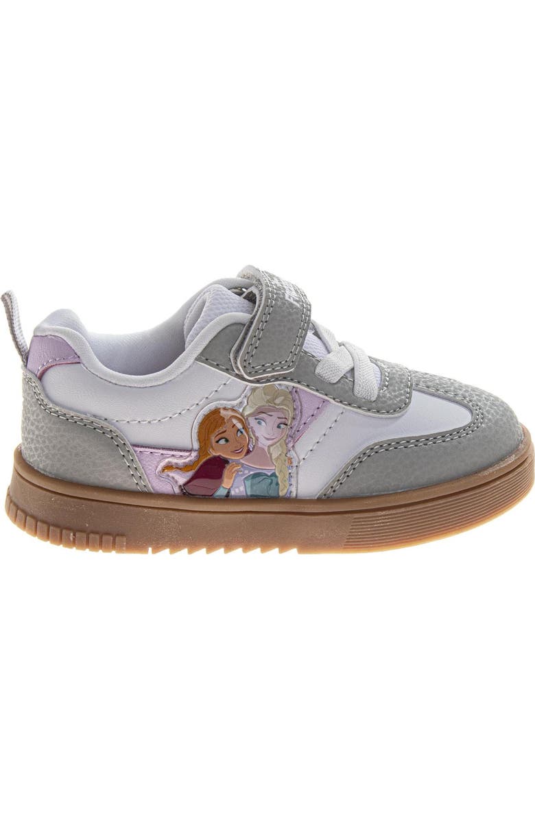 Disney Frozen Girls Sneaker, Alternate, color, Grey White