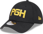 New Era Men's New Era Black Pittsburgh Pirates City Connect Batting Practice 39THIRTY Flex Hat