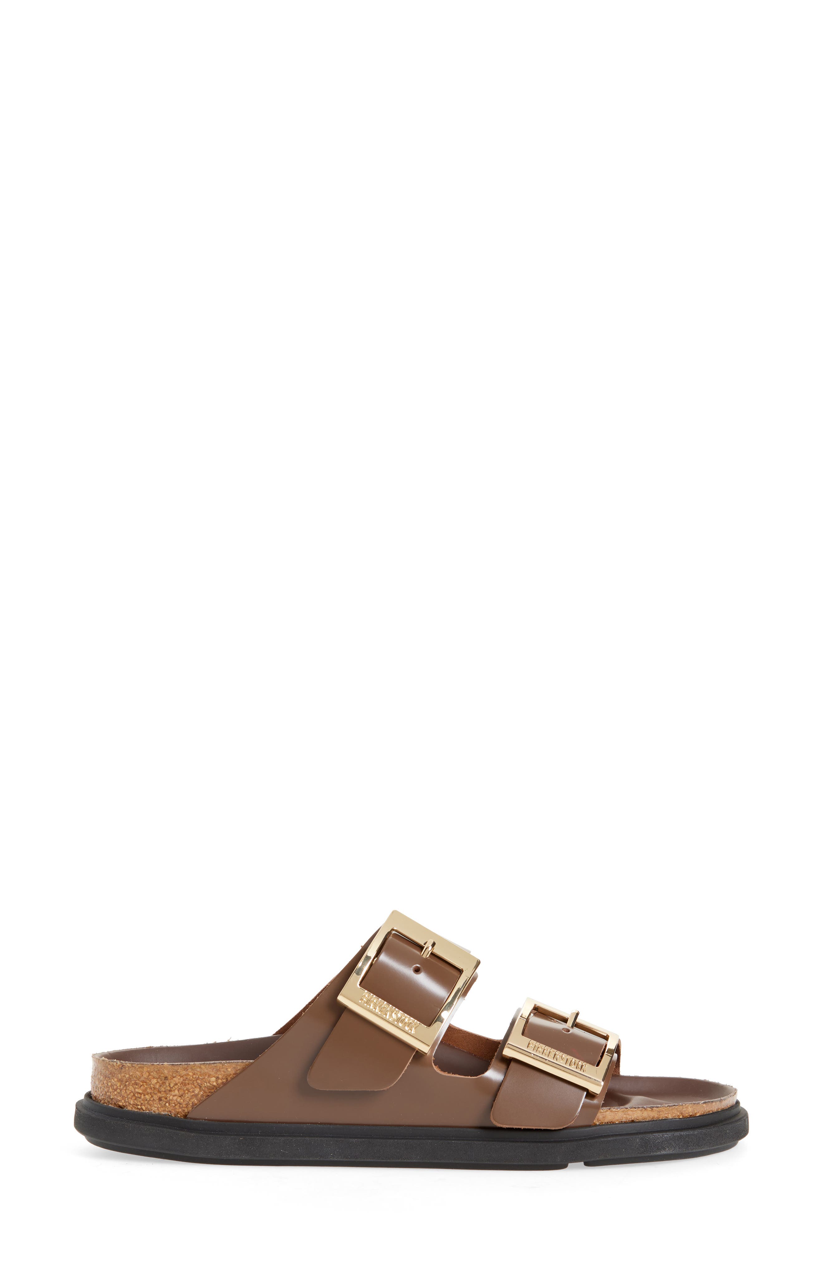 Arizona Droplet Buckle Slide Sandal, Alternate, color, HIGH SHINE CARAFE