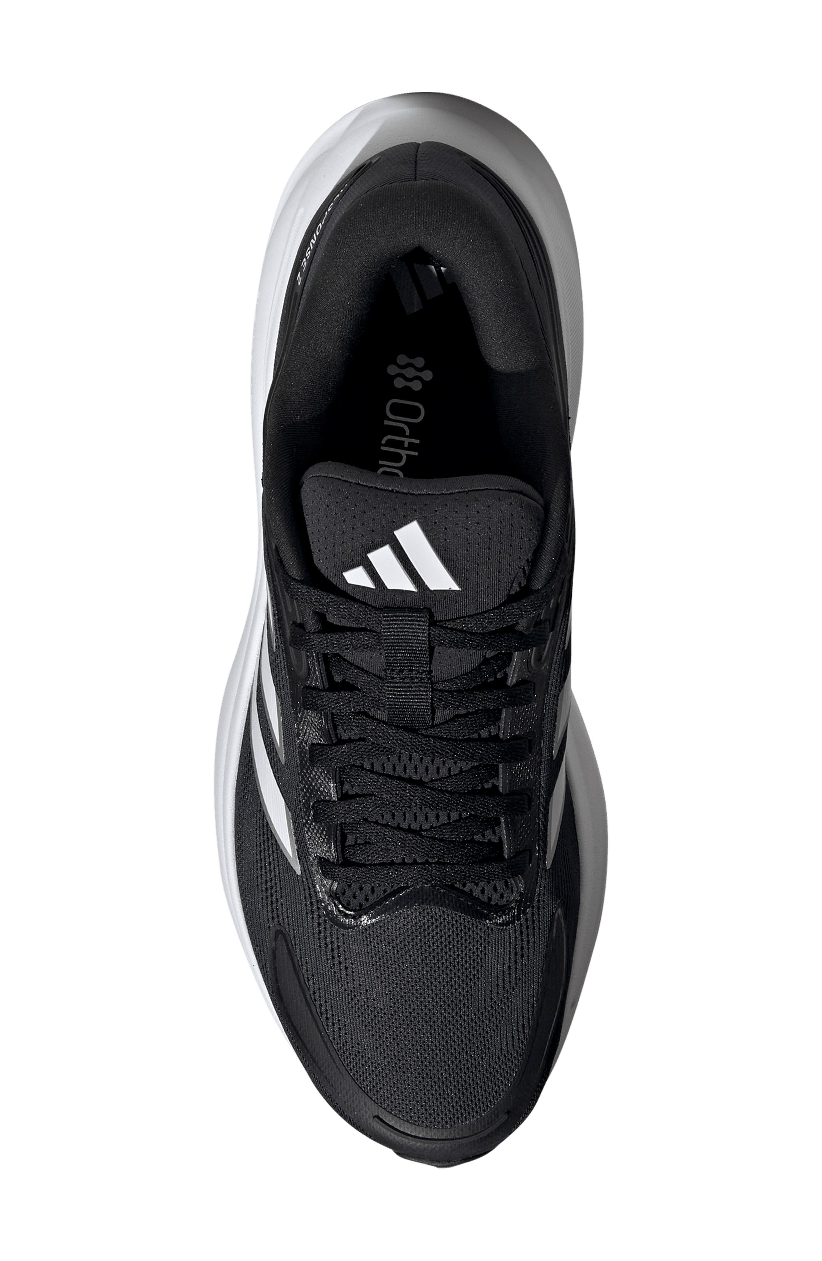 adidas Response 2 Running Shoe, Alternate, color, Black/ White/ Matte Silver