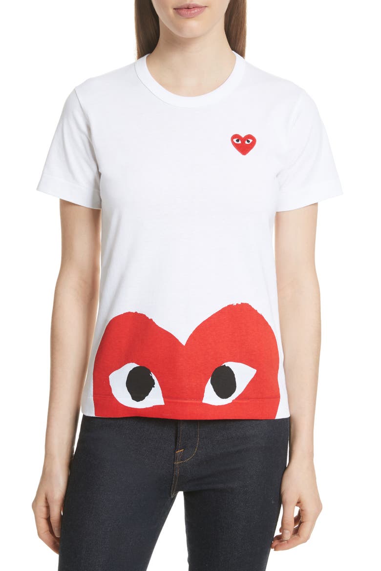 Graphic Tee, Main, color, WHITE