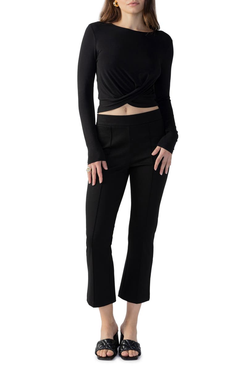 Sanctuary Keep It Sleek Knit Top, Alternate, color,