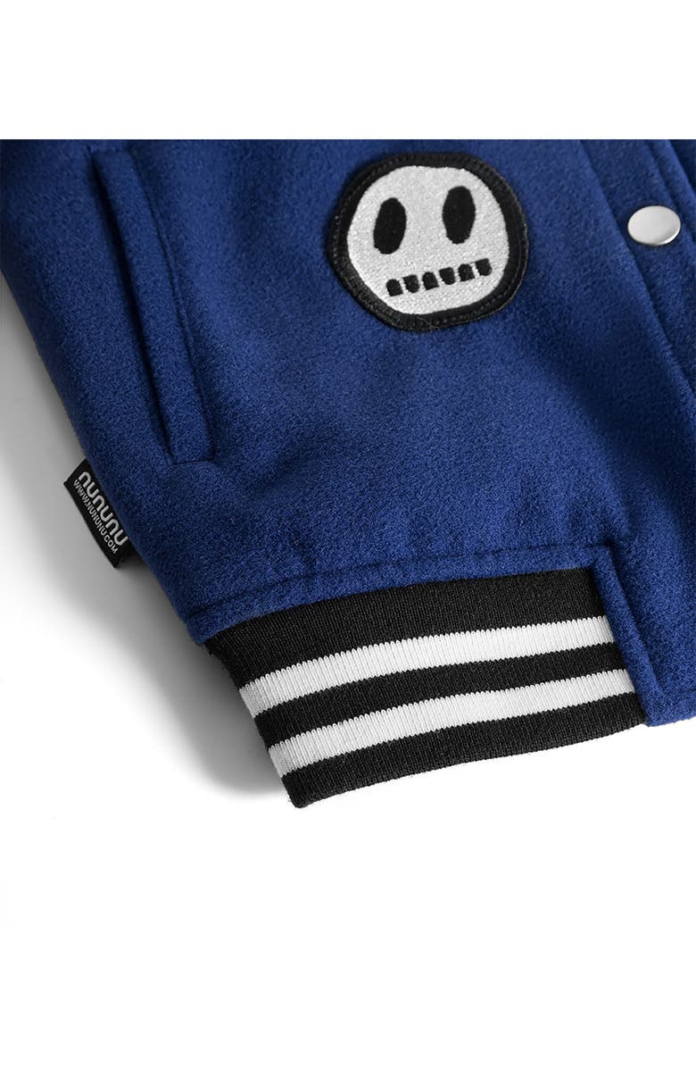 Nununu Kids' Team Nununu Letterman Jacket, Alternate, color, 