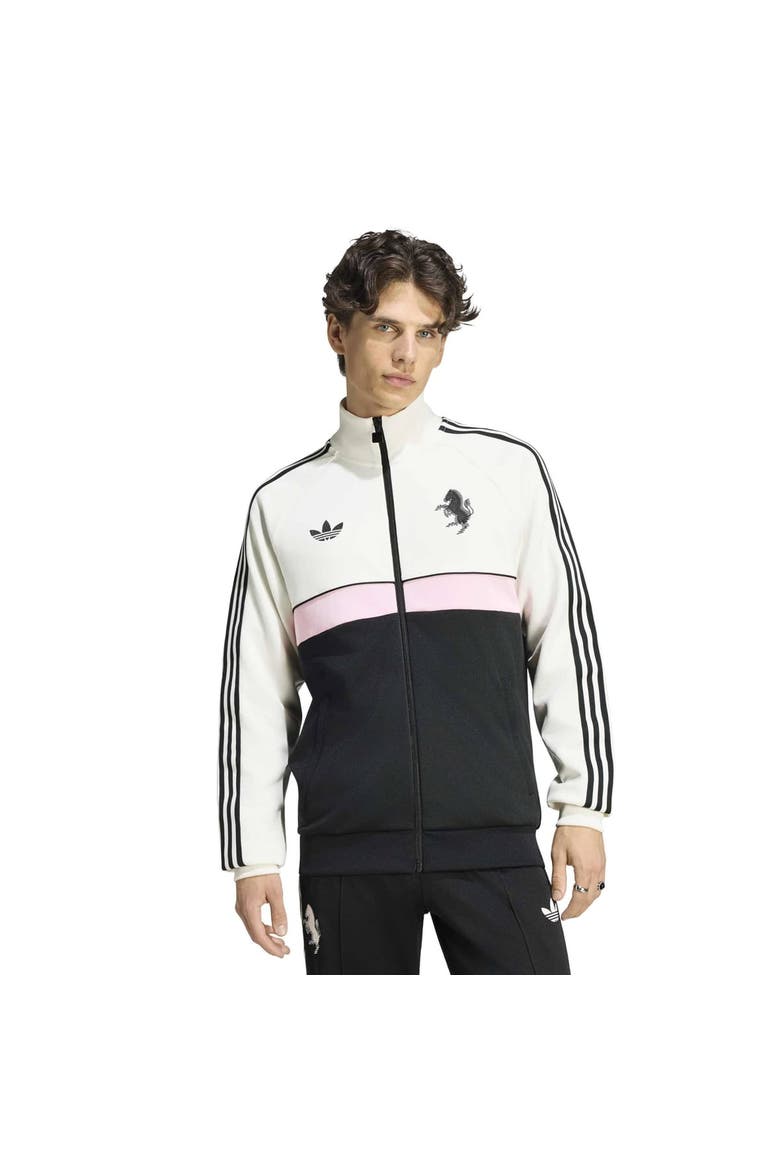 Men's adidas Originals  Cream Juventus OG 2.0 Icon Full-Zip Track Jacket, Main, color, Cream