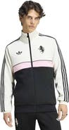 adidas Originals Men's adidas Originals  Cream Juventus OG 2.0 Icon Full-Zip Track Jacket