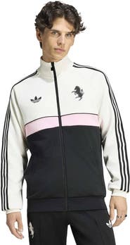 adidas Originals Men's adidas Originals  Cream Juventus OG 2.0 Icon Full-Zip Track Jacket