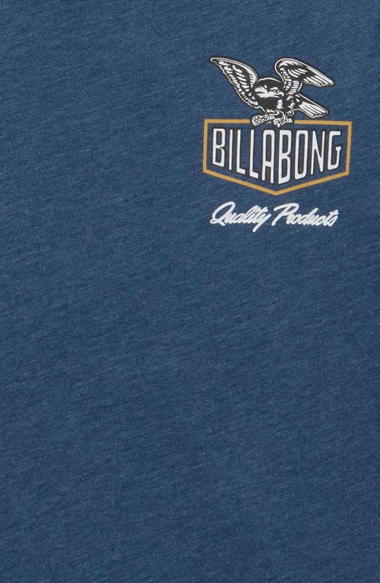 Billabong Kids' Roadies Graphic T-Shirt, Alternate, color, Denim Heather