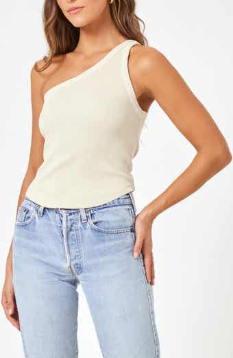 LSPACE Kylie One-Shoulder Cover-Up Tank