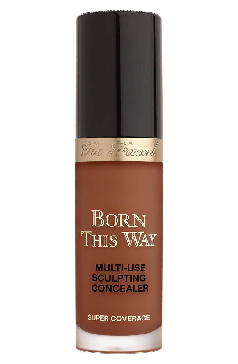 Too Faced Born This Way Super Coverage Concealer, Main, color, Sable