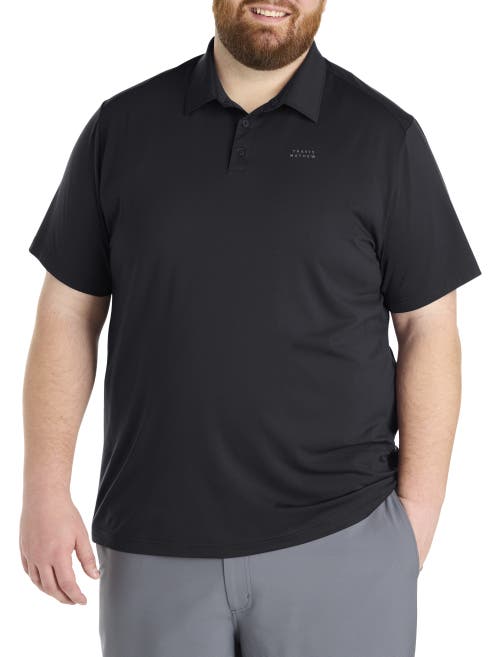 TravisMathew Fit By DXL Big & Tall Heater Pro Polo in Black  product