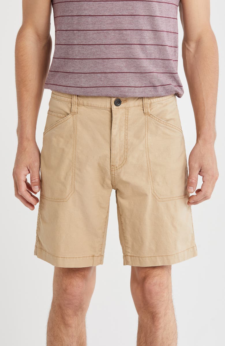 Union Rockwood Stretch Cotton Shorts, Main, color, Chai