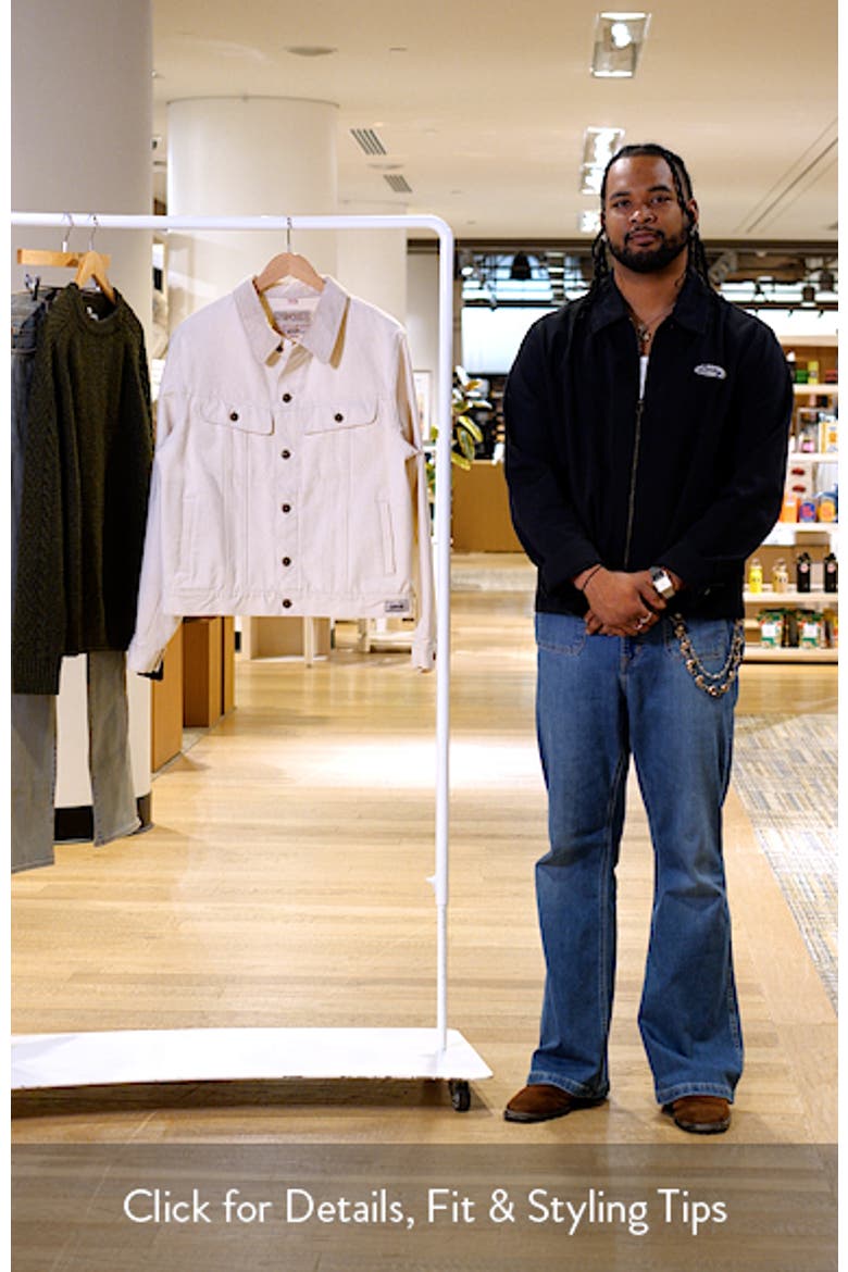 Cotton Canvas Trucker Jacket video