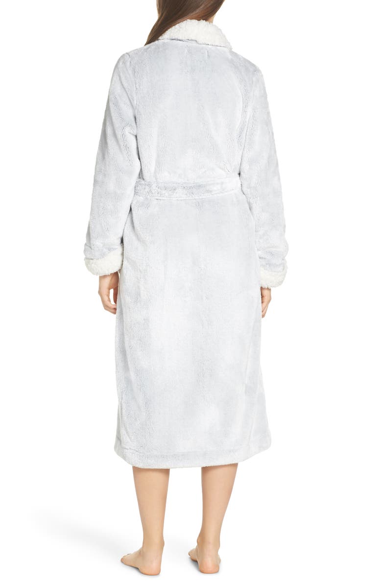 Nordstrom Lingerie Frosted Plush Robe, Alternate, color,