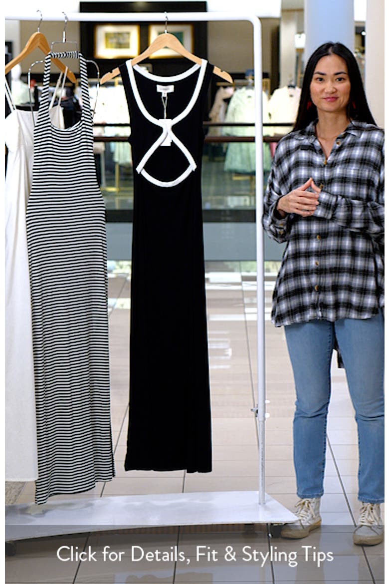 Steph Cutout Cover-Up Midi Dress video