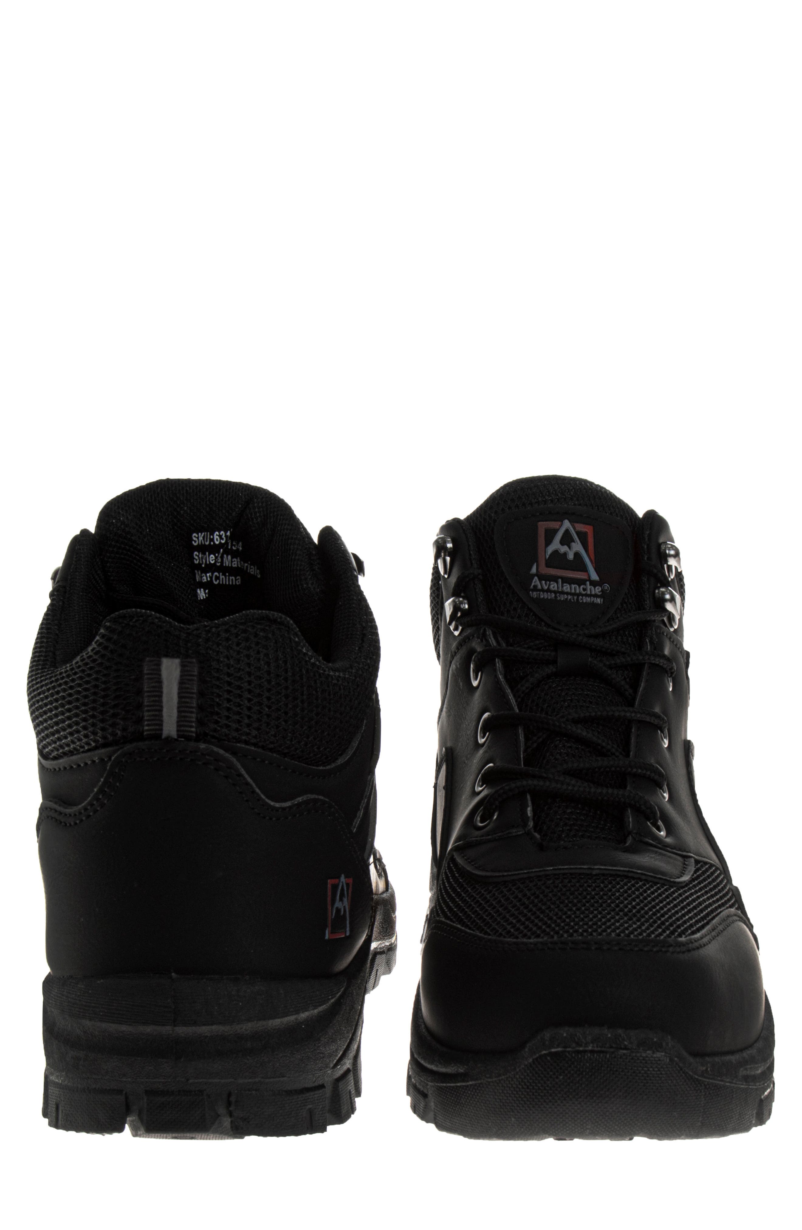 JOSMO Avalanche Rugged Hiking Shoe, Alternate, color, Black