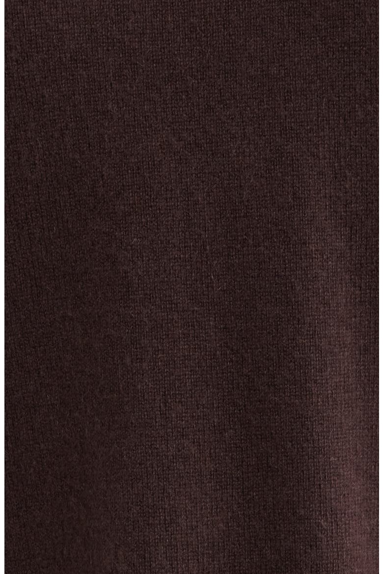 Cashmere Knit T-Shirt, Alternate, color, BROWN