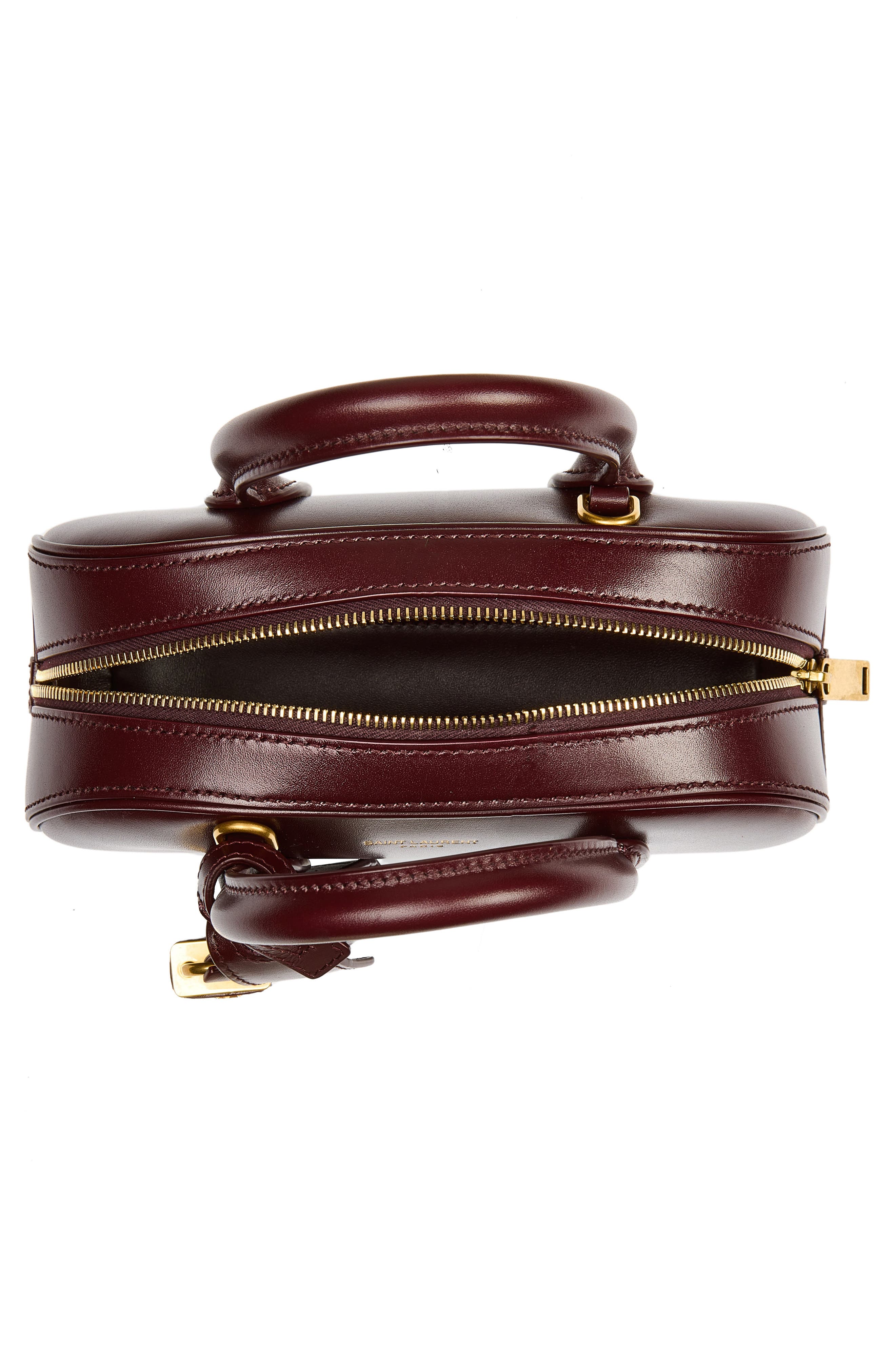 Mini Sac de Jour Boston Satchel, Alternate, color, ROUGE CABERNET