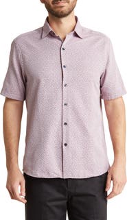 WESTZEROONE Bernard Short Sleeve Button-Up Shirt