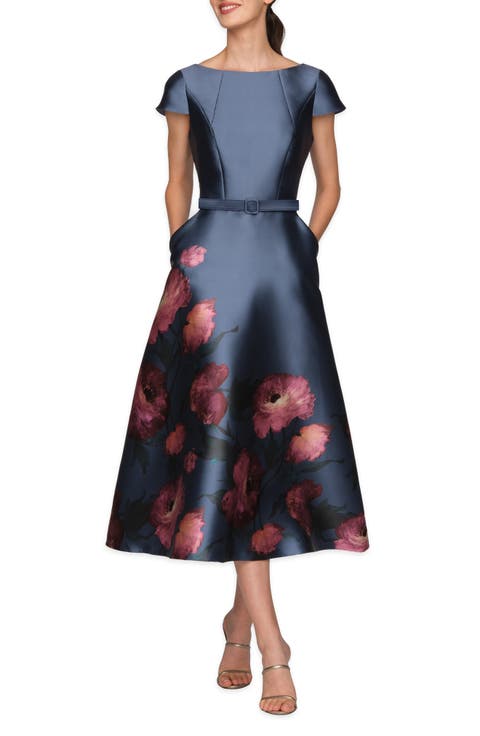 Ina Belted Cocktail Dress