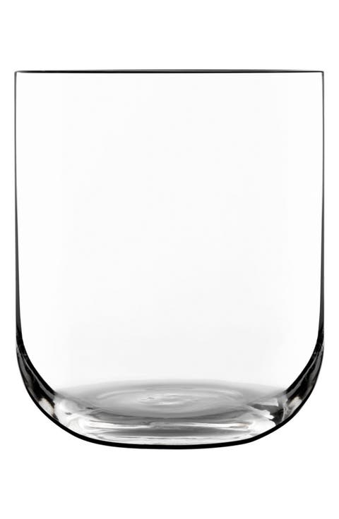 Sublime Set of 4 Double Old Fashioned Glasses