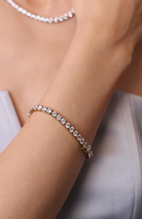 Rc Retro Chic Roman Dusk Tennis Bracelet In Gold