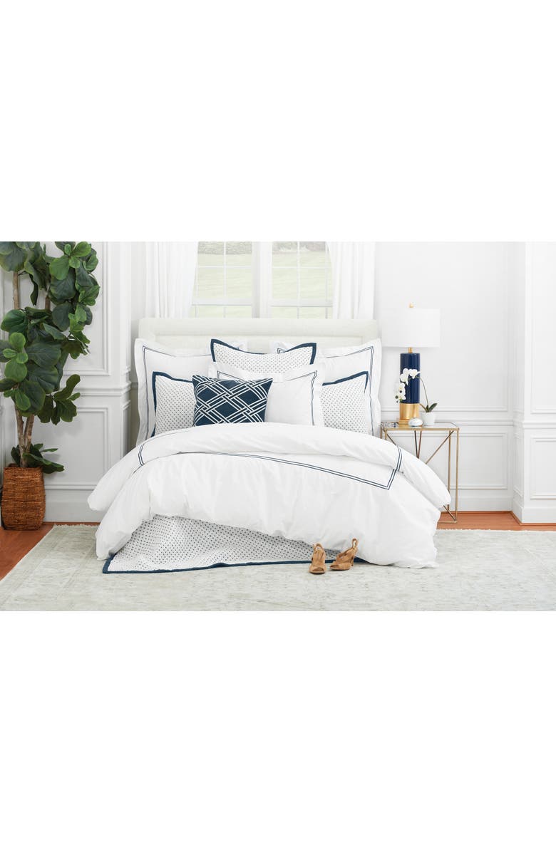 ELISABETH YORK Legacy Ink Bedding Sheet Collection, Alternate, color, Blue