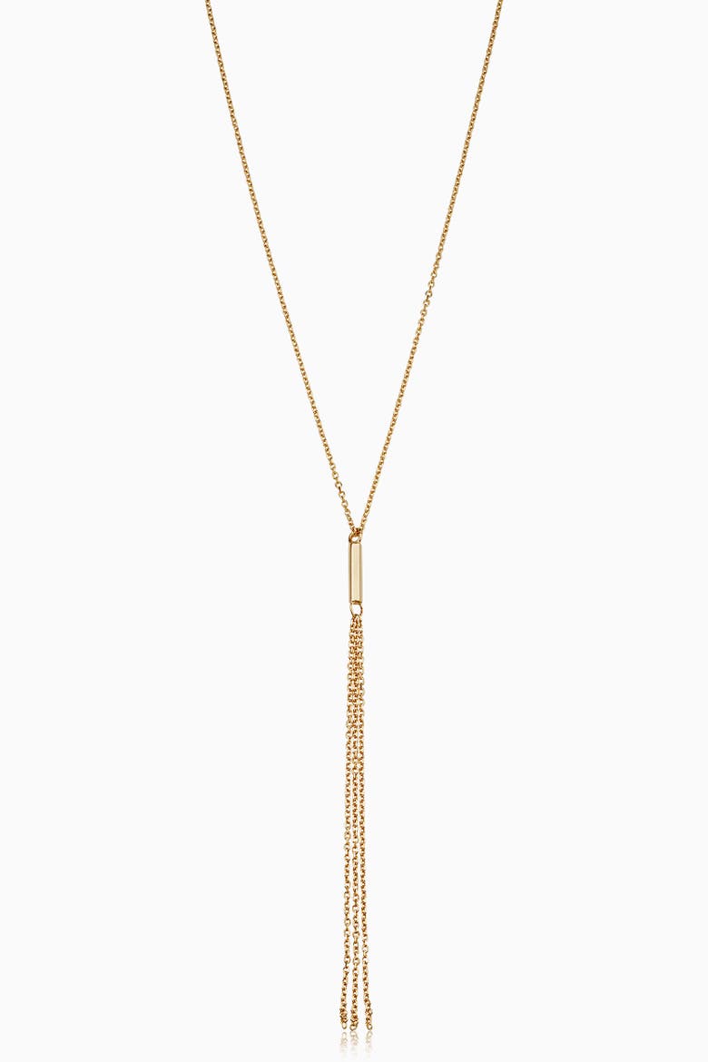 14K Yellow Gold Vicenza Drop Necklace, Main, color, Yellow Gold