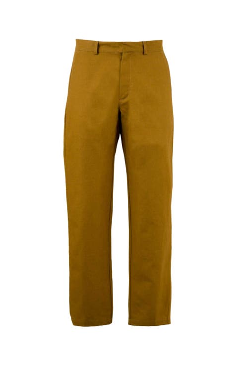 Canvas Cotton Trousers